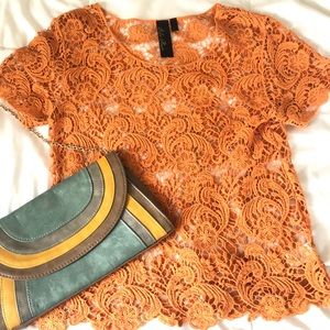 Anthropologie Lace Top